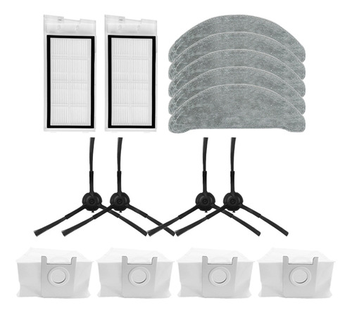 Robot Con Filtro Hepa Para Aspiradora For Eve, Trapeador, Te