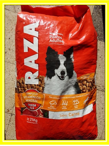 Alimento Balanceado Raza Perros Adultos X 21 Kg