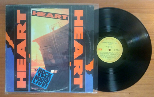 Heart Rock The House Live 1991 Disco Lp Vinilo