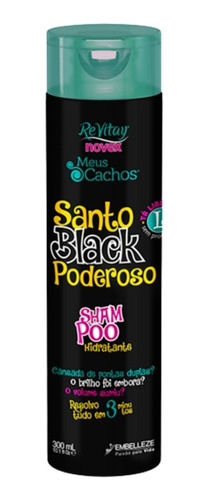 Shampoo Meus Cachos Santo Black 300ml