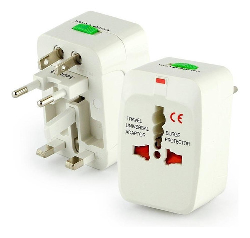 Adaptador Tomada Universal Internacional Uk Eua Europa Asia 110V/220V