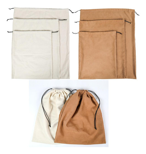 4 Bolsa A Prueba De Polvo De Algodón Inicio Tienda Protable
