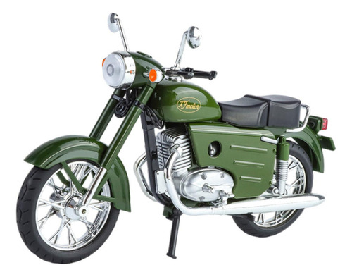 Xfw3 Modelo De Motocicleta De Aleación A Escala 1:10, Verde