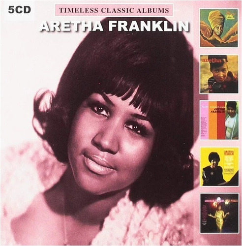 5 Cds    Aretha Franklin     Box Set   Edición Europea