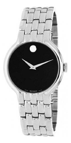 Movado Caja Clásica De Acero Inoxidable Y Pulsera Con Esfe.