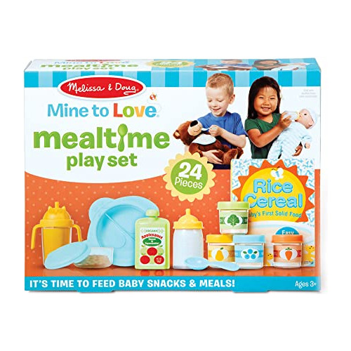 Melissa & Doug Mine To Love - Juego De Comida Para Muñecas C