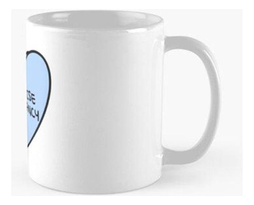 Taza Sorpresa Embarazo Romance (corazón Dulce) Libro Tropo C