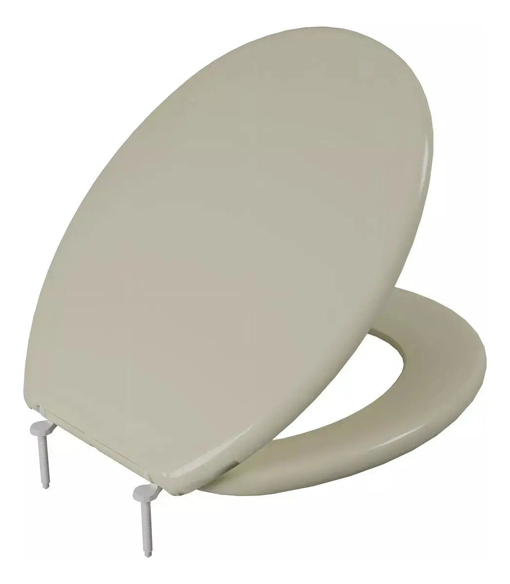 Astra Oval TAJ/AS*BJ8 Tampa Assento Vaso Sanitário Almofadado Cor Bege Claro 8