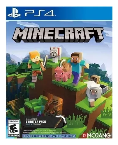 Minecraft Playstation 4 Edition - Ps4 Mídia Física Usado - Mundo