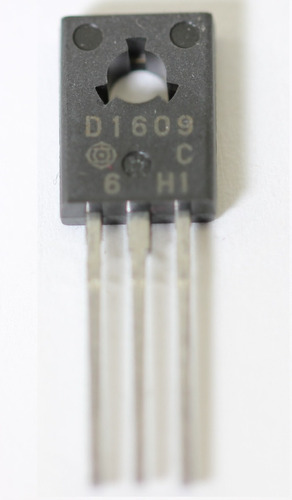 2x Transistores Npn To-126  D1609 2sd1609 Amp De Alta Tensão