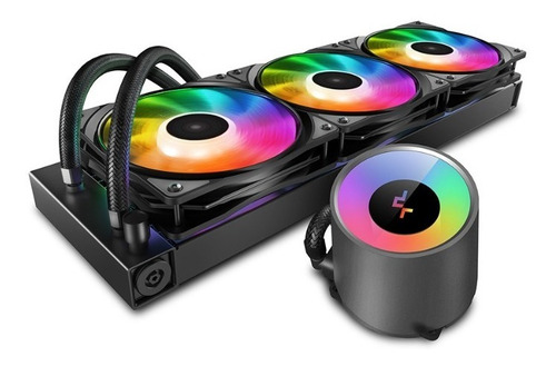 Imagen 2 de 10 de Cpu Watercooling Deepcool Castle 360rgb V2 Argb 360mm