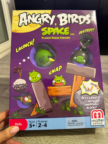 Juego Angry Birds Space Planet Mattel 2-4 Jugadores (Usado)