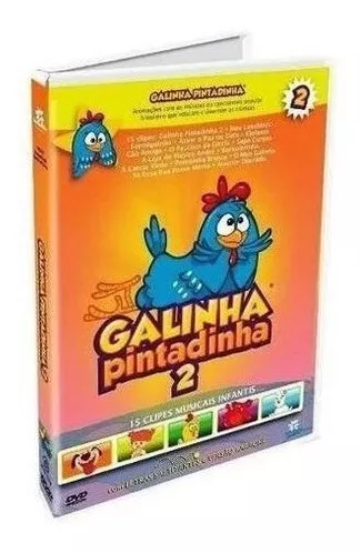 Galinha Pintadinha 6 DVD em 1 - Filme Coleção Desenho Infantil