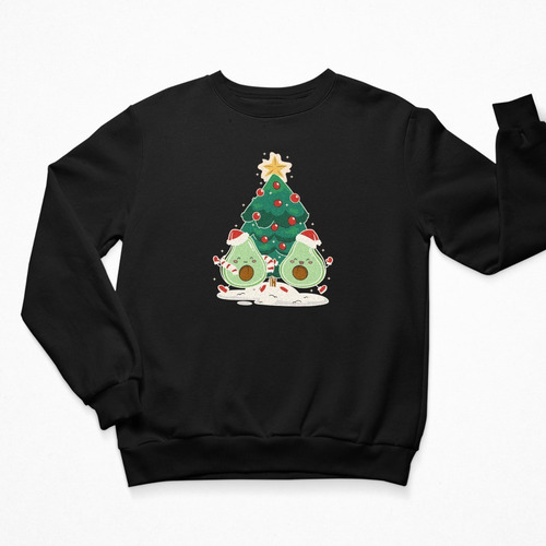 Imagen 2 de 4 de Sudadera Navidad - Unisex - Aguacate Navideño