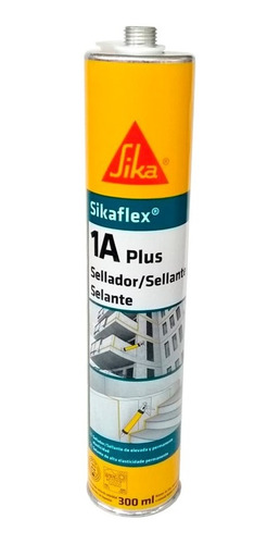 Sellador Poliuretano Sikaflex 1a Plus Juntas Fisuras 280ml