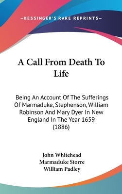 Libro A Call From Death To Life: Being An Account Of The ...