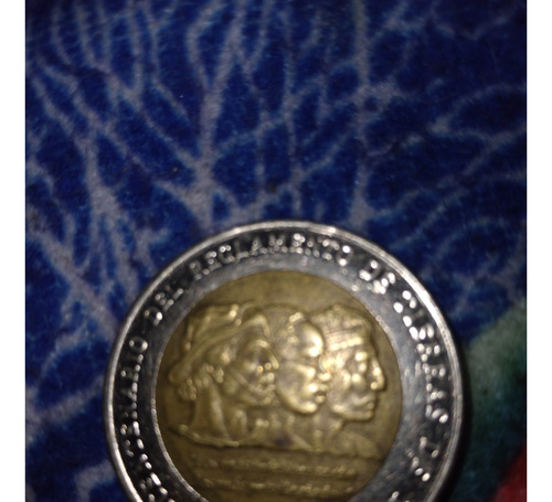 Moneda De 3 Caras De 10 Pesos