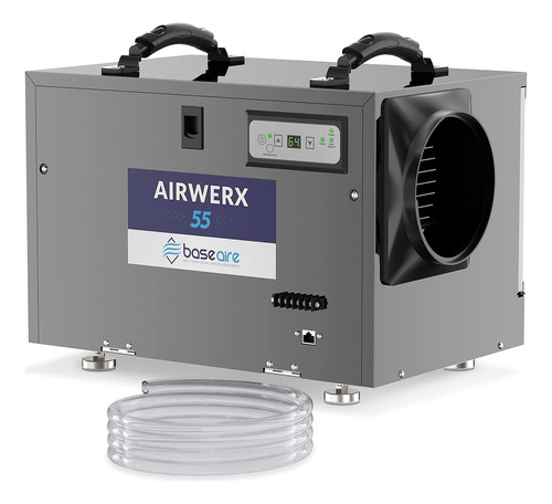 Baseaire Airwerx55 - Deshumidificador Para Sotano, 120 Pinta