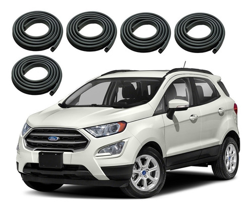 Ford Ecosport Kinetic 13/19 Burletes Los 5(4 Puertas Y Baul)