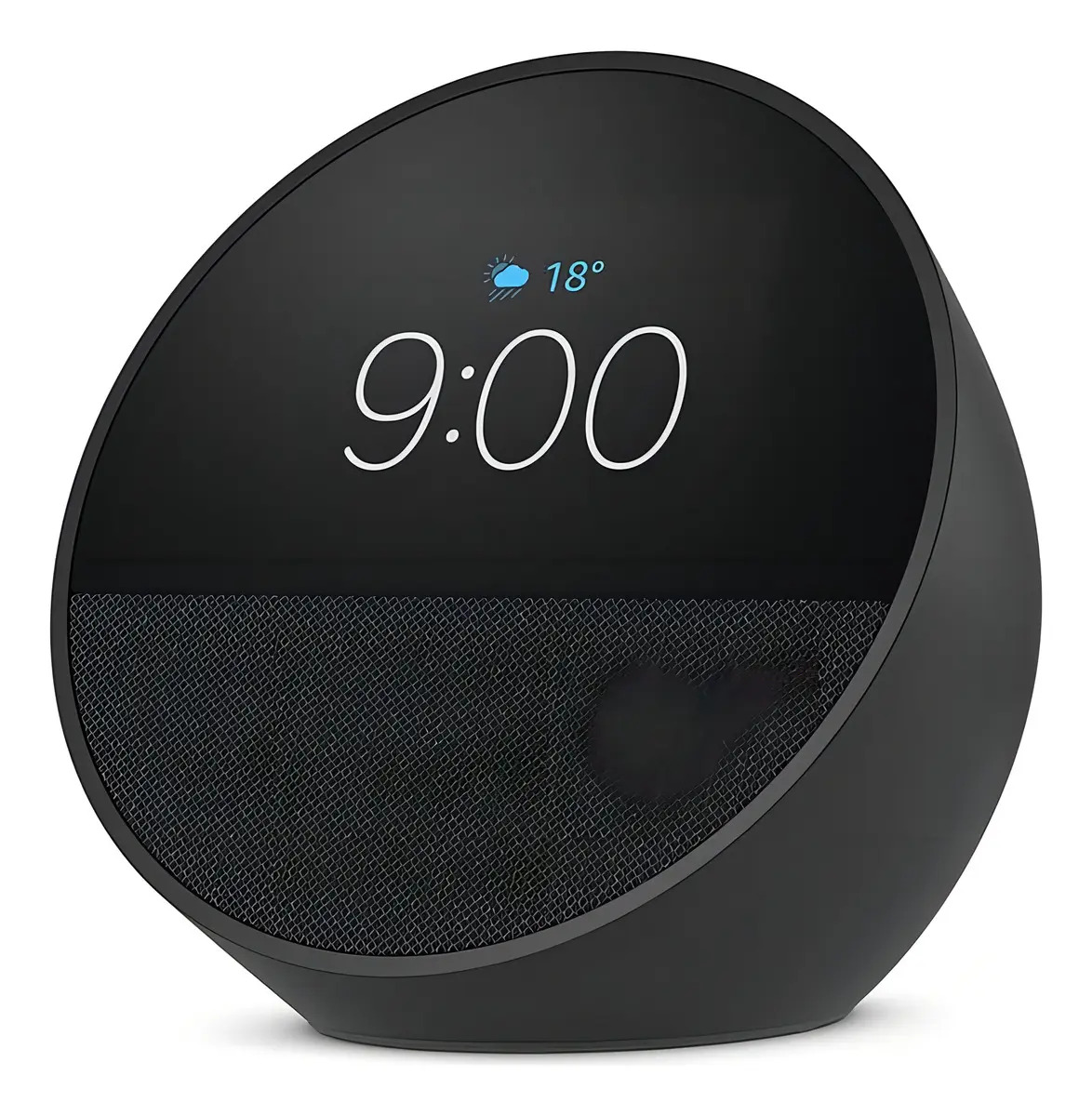 Alexa Asistente Virtual Inteligente Amazon Echo Spot Color Negro