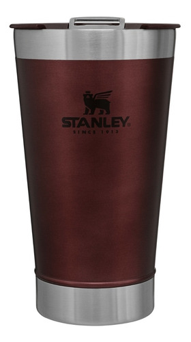 Imagen 4 de 4 de Vaso Termo Beer Pint Con Destapador Stanley 473ml