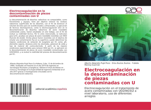 Libro: Electrocoagulación En La Descontaminación De Piezas C