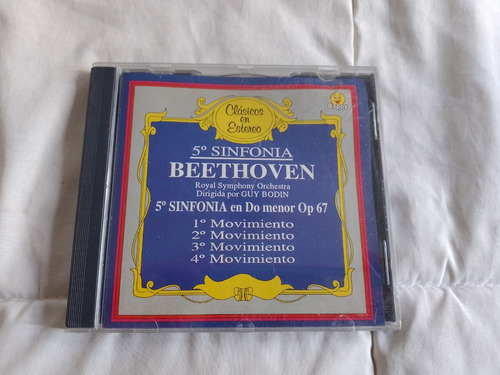 Beethoven - 5ta Sinfonia En Do Menor Op 67 - Cd