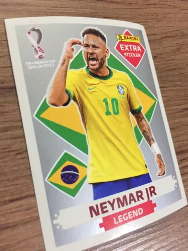 Sticker Mbappe Legend Silver Figurinha Copa 2022