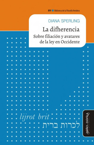 Libro La Difherencia - Sperling, Diana