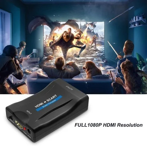 Conversor Adaptador Hdtv A Scart Pal / Ntsc