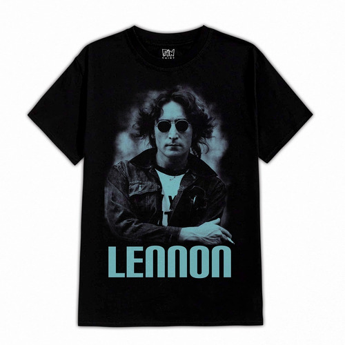 John Lennon The Beatles 168 Rock Polera Dtf