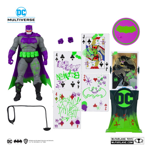 Mcfarlane Toys Batman Dark Knight Returns (jokerized) Gold L (Usado)