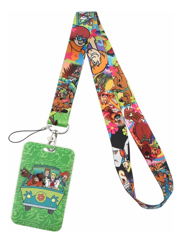 Lanyard De Scooby Doo Máquina Del Misterio Nuevo