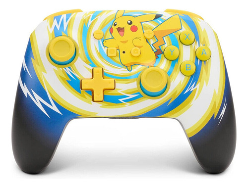 Control Nintendo Switch Pikachu Vortex Wired 3m Original