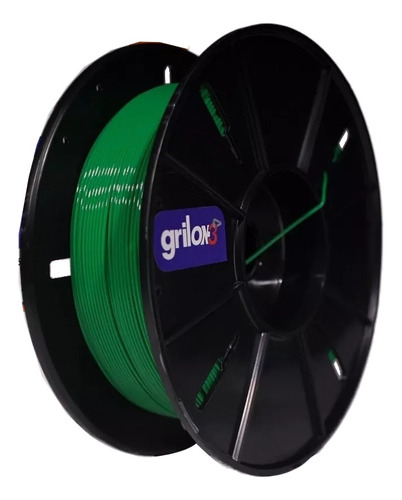 Imagen 1 de 1 de Filamento 3D PLA Boutique Grilon3 de 1.75mm y 1kg verde