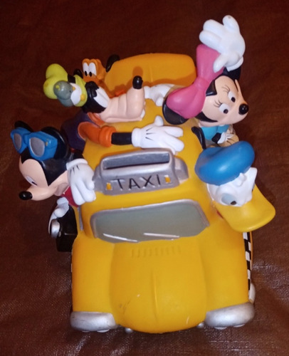Alcancía Disney Taxi Mickey Mouse 