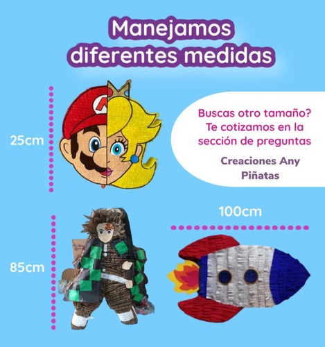 Piñata Artesanal Estrella Mario