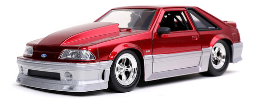 Bigtime Muscle 1:24 1989 Ford Mustang Gt Diecast Car Re...