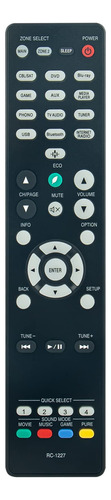 Beyution Rc-1227 Reemplazo De Control Remoto Para Denon 4k U