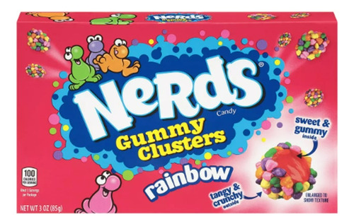 Nerds Gummy Clusters Caja 85g Usa