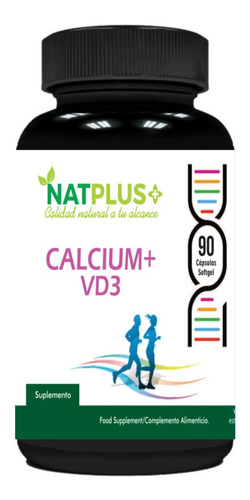 Calcium+vitamin D3 800ui 90 Cáps. Blandas 1700mg Sist. Óseo