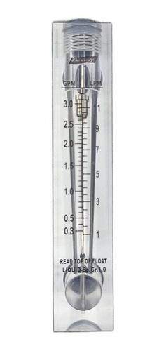 Medidor Flujometro Rotametro Líquido 1-11lpm