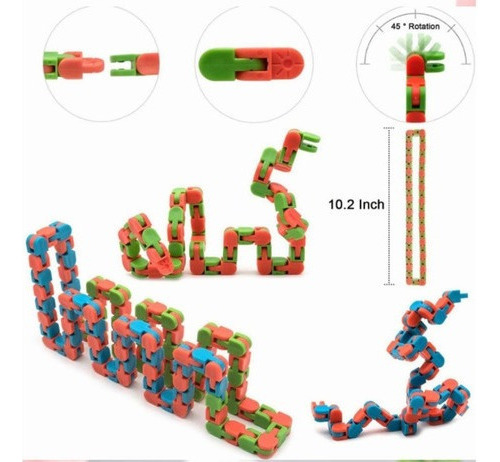 Kit De Brinquedos Sensoriais Popit Bubble Fidget 53 Piezas