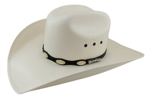 Sombrero Vaquero 100 X Marca West Point Color Natural Nylon