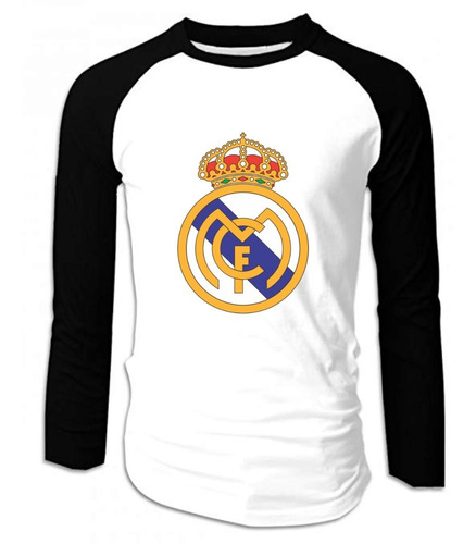 Camiseta Manga Larga Real Madrid Futbol