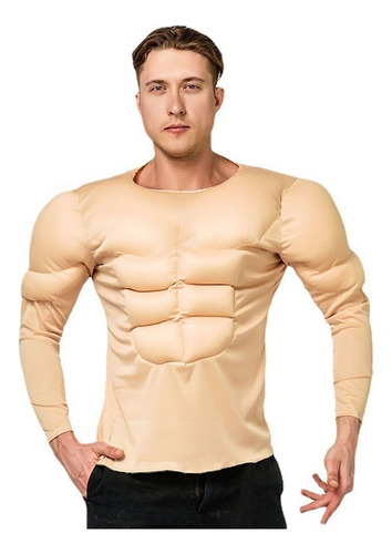 Musculoso Hombre Playera Juego De Rol Vestido De Fiesta