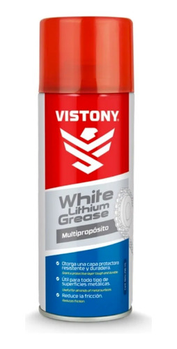 Grasa Cadena Liquida Spray Lithium White Vistony