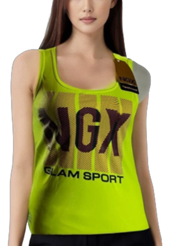 Polera Ngx Technical Tank Elasticada Respirable