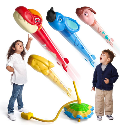 Bennol Juguetes Lanzacohetes Para Niños, 4 Lanzacohetes De D
