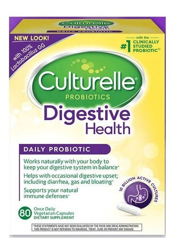 Probioticos Probiotico Culturelle Digestive Health  80 Capsu